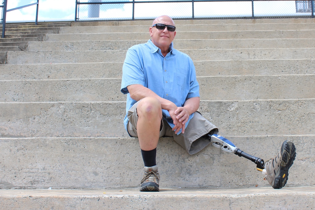 Injured veteran