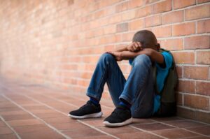 Sad Foster Care Child